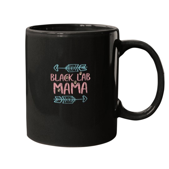 Discover Labrador Retriever Lover Funny Dog Mom Gifts Black Lab Mama 3013 Mugs