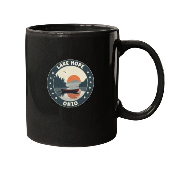 Discover Lake Hope Lake Hope Ohio Sunset Mugs