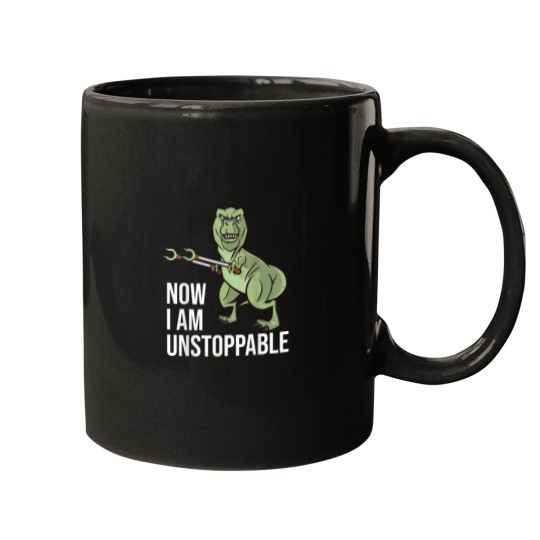 Discover Now I am Unstoppable Funny Dinosaur Grabber Claws Mugs