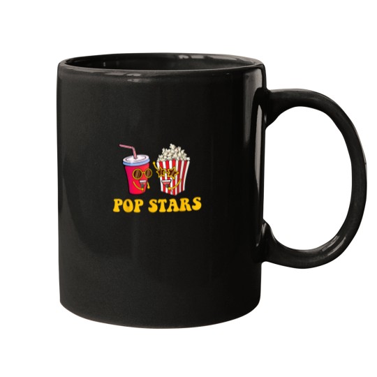 Discover Pop Stars Popcorn Lover Kettle Corn Popped Corn Mugs