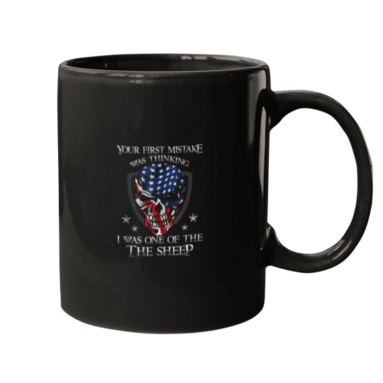 Discover Your First Mistake Was Thinking I Was One Of The Sheep Skull Mugs