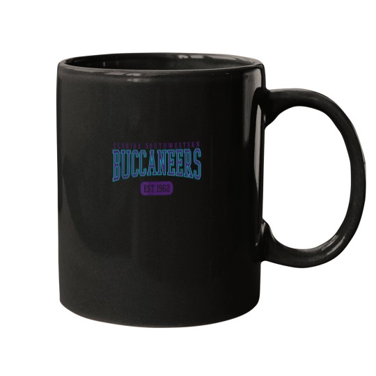 Discover Florida Southwestern State FSW Buccaneers Est Dat Mugs