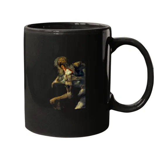 Discover Saturn Devouring His Son Mugs