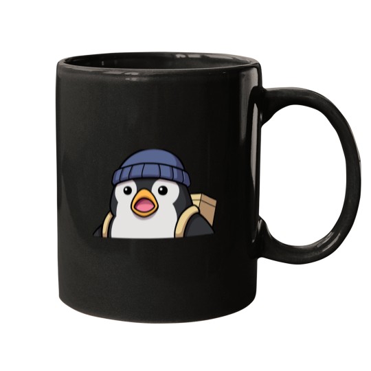 Discover Surprised Penguin Mugs