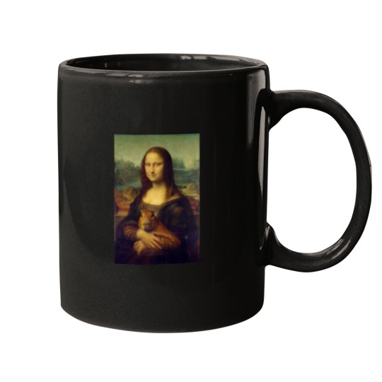 Discover mona lisa Capybaras Mugs