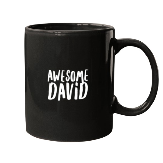 Discover Awesome David Mugs