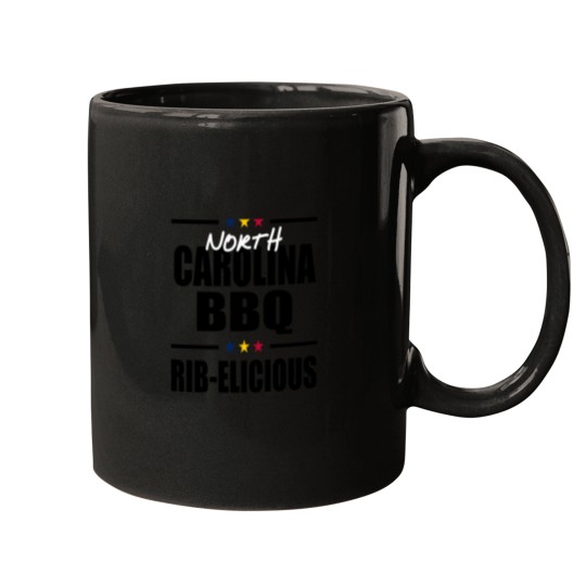 Discover North Carolinas BBQ RIBELICIOUS Active Mugs