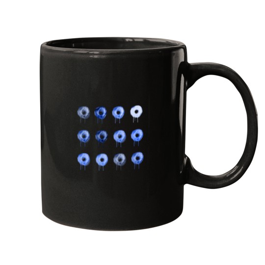 Discover Pack tendance Donut Ultramarine bleu marine metallise classique Mugs