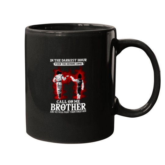 Discover In The Darkest Hour When The Demons Come Call Mugs