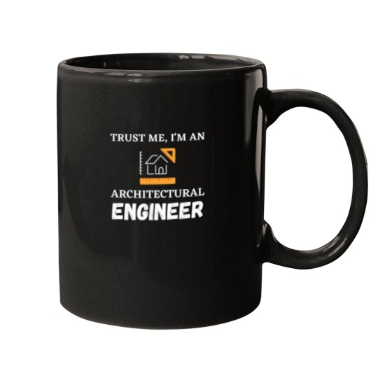 Discover Trust me im an architectural engineer Active Mugs