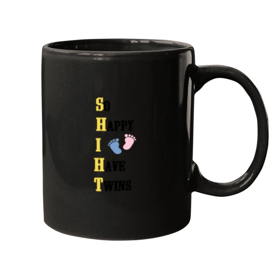 Discover So Happy That I_m Having Twins Mugs