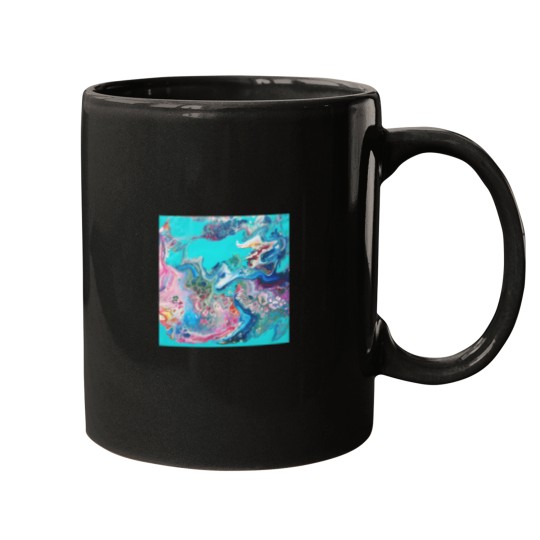 Discover Fluid Nature - Rainbow Mugs