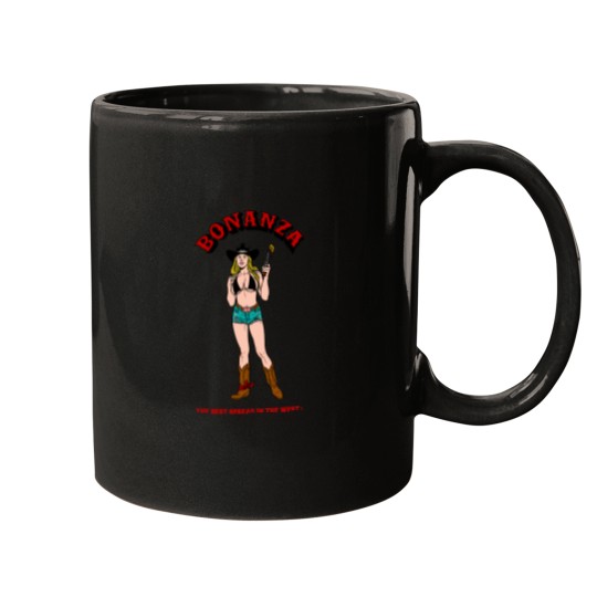 Discover Hotel Bonanza Pin-Up Long Mugs