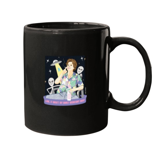 Discover Kate McKinnon SNL Alien Abduction T-Shirt Mugs