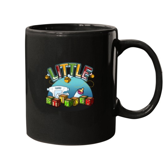 Discover Little Stinker ABDL AGePLAY ABDL adult baby blocks Diapers Bottle Bees Mugs