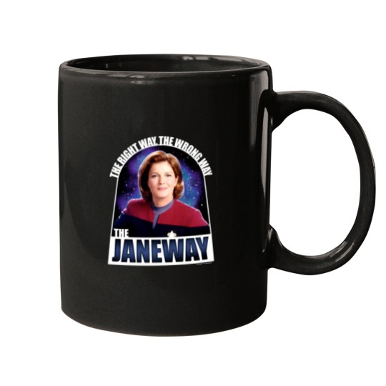 Discover Star Treks Voyager Captain Janeway The Right Way Mugs
