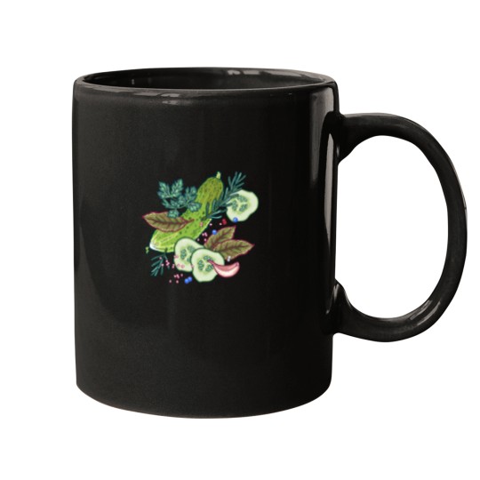 Discover Happy Pickling Mugs
