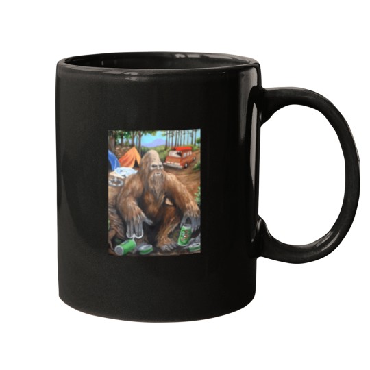 Discover Chill'n Squatch t t Mugs