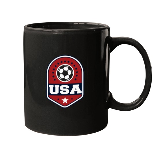 Discover Soccer USA T-Shirt Mugs