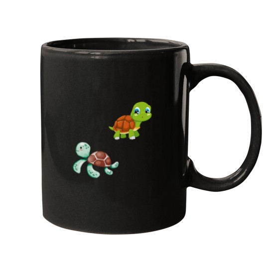 Discover Space Turtles Baby Mugs