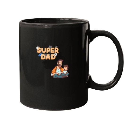 Discover super dad dad superhero Mugs