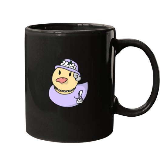 Discover The Queen Duck Mugs