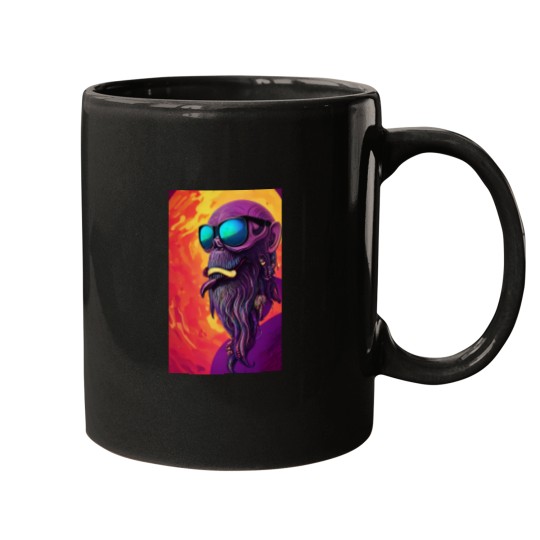 Discover crazys monkey psychedelics Mugs