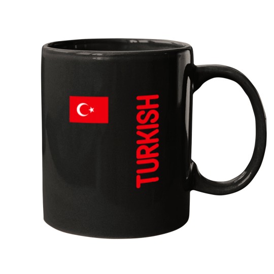 Discover Turkish Flag Turkey Roots Thanksgiving Mugs