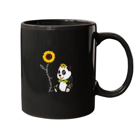 Discover You Are My Sunshine Panda Bear Mugs