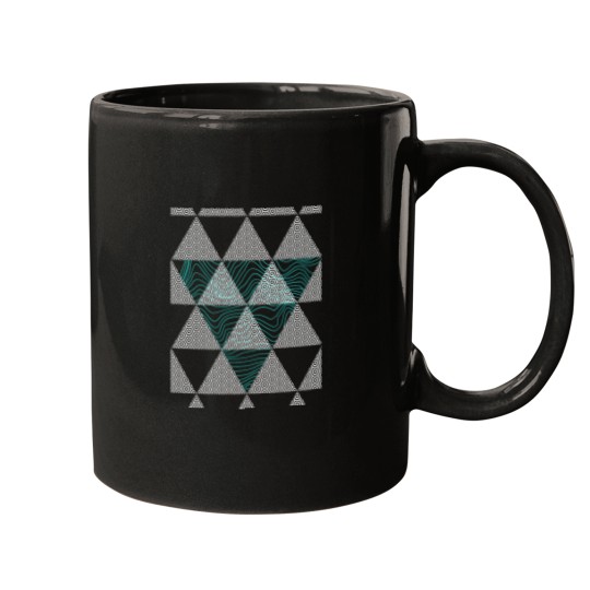 Discover Triangle Wave Mugs