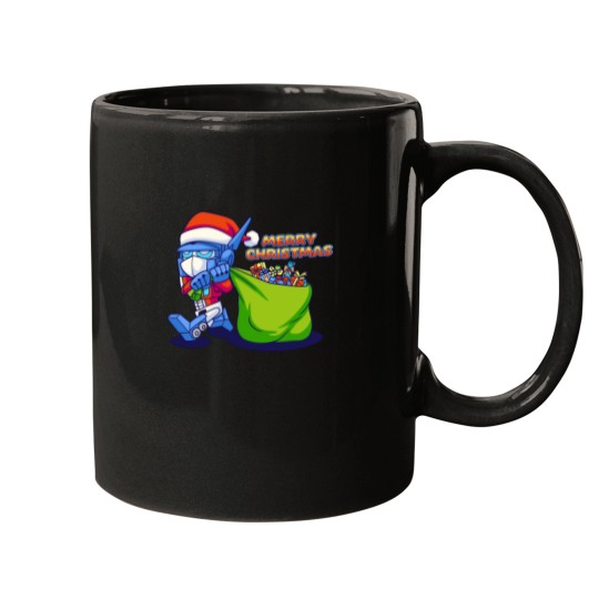 Discover An Autobot Merry Christmas Transformers T-Shirt Mugs