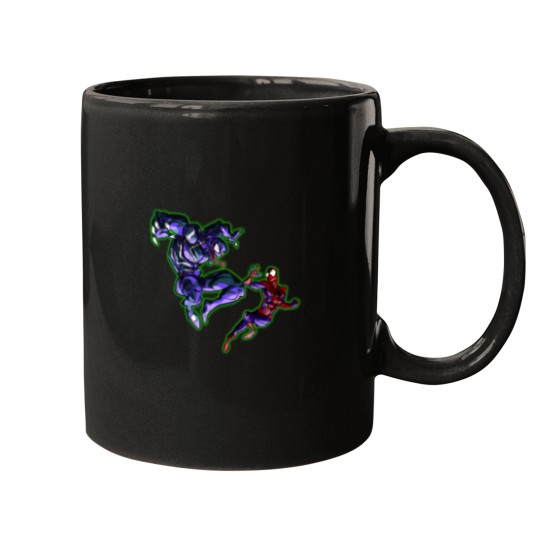 Discover Spidey v. Brock Mugs