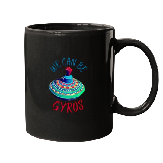 Discover Cute We Can Be a Heroes Spoof Gyros T-Shirt Mugs
