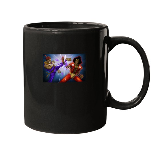 Discover Akuma VS Sho'Nuff T-Shirt 1 Mugs