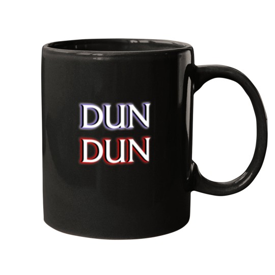 Discover dun dun meme law order parody Mugs