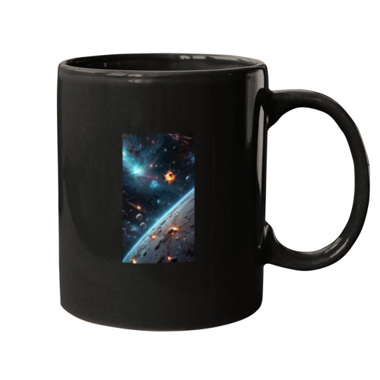 Discover Space Storm Mugs