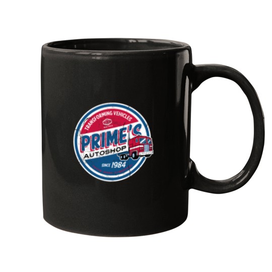Discover Primes Autoshop Vintages Distressed Style Garage Mugs