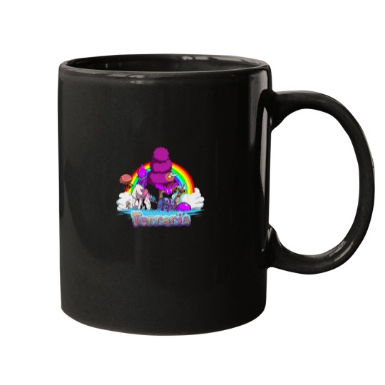 Discover Terraria Hallowed Ground Mugs