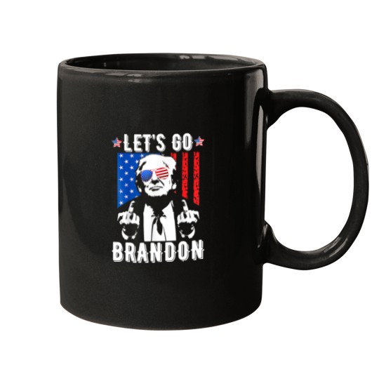 Discover Let’s Go Brandon  Funny Usa Flag Mugs