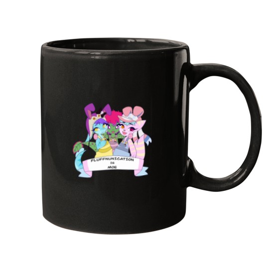 Discover Fluffnunication is Moe Mugs
