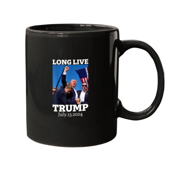 Discover Long Live Trump July 13 2024 Funny Tees Mugs