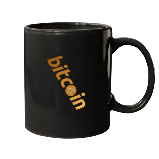 Discover Bitcoins alternative logo Mugs