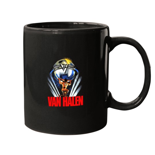 Discover Vintage van 5150 86 tour paper thin Mugs