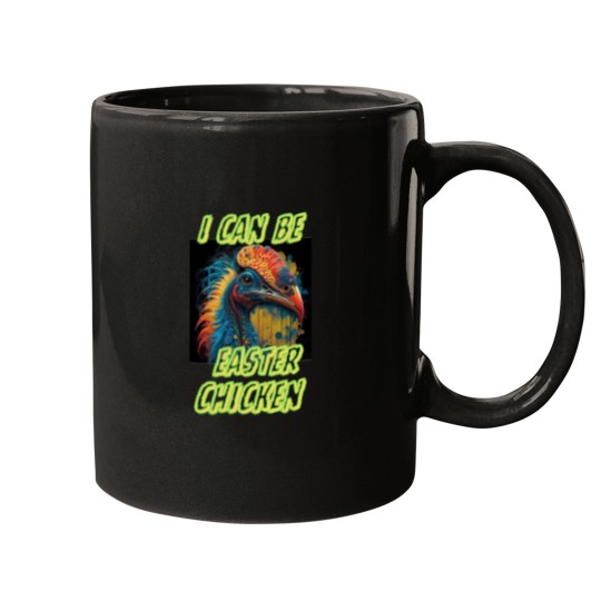 Discover Cassowary Say I Can Be Easter Chicken Happy Cute Gifts For Australian Easter Mugs