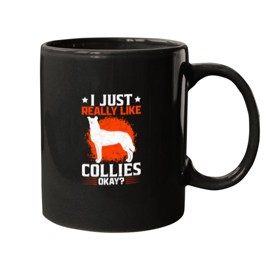Discover I Like Smooth Collies Funny Collie Saying Mugs