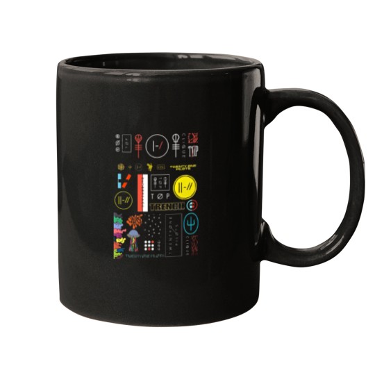 Discover Pilotss band 21 pilots top blurryface logo Mugs