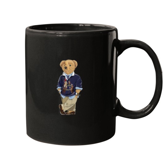 Discover Polo Cool Bear Mugs