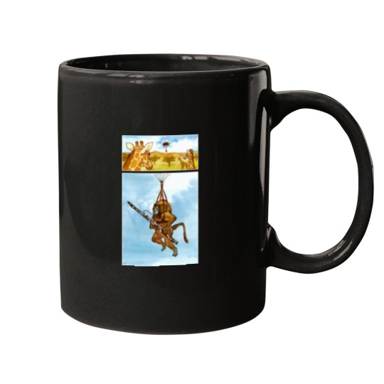 Discover A Baboon Plays Bassoon From Balloons Active Mugs