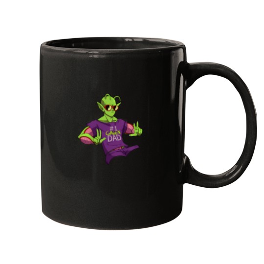 Discover 1 Green Dad Mugs