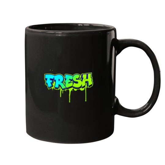 Discover Fresh Old school graffiti style Funny graffiti graphic Mugs